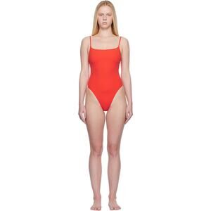 ÉTERNE Grace One Piece Swimsuit - S Poppy